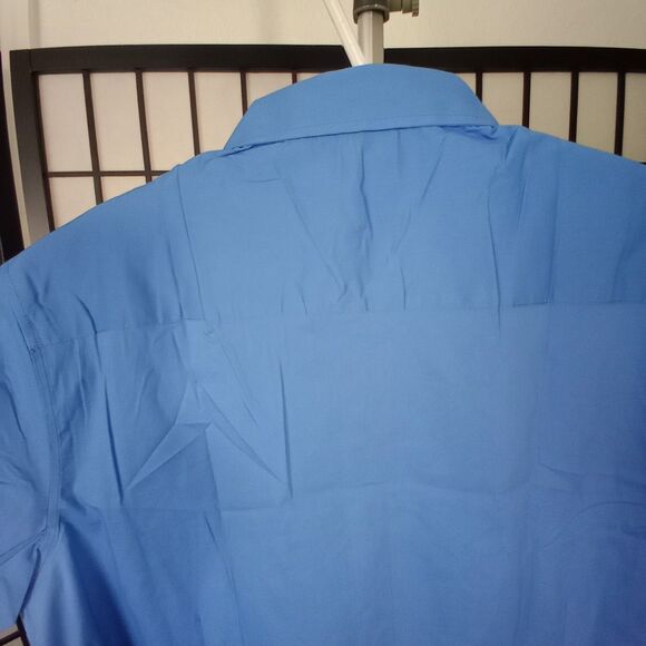 COOFANDY Men's Cotton Dress Shirt Short Sleeve Button Down Size Large - Picture 7 of 7